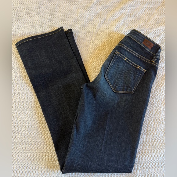 Paige manhattan bootcut jeans in leyland size 25 - Picture 2 of 6